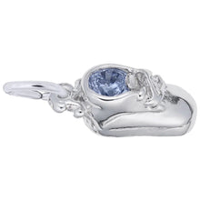 Load image into Gallery viewer, Baby Shoe Birthstone Charm