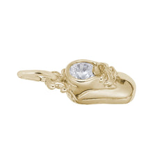 Load image into Gallery viewer, Baby Shoe Birthstone Charm