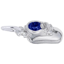 Load image into Gallery viewer, Baby Shoe Birthstone Charm