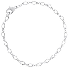 Load image into Gallery viewer, Classic Petite Figure Eight Link Charm Bracelet (S)

