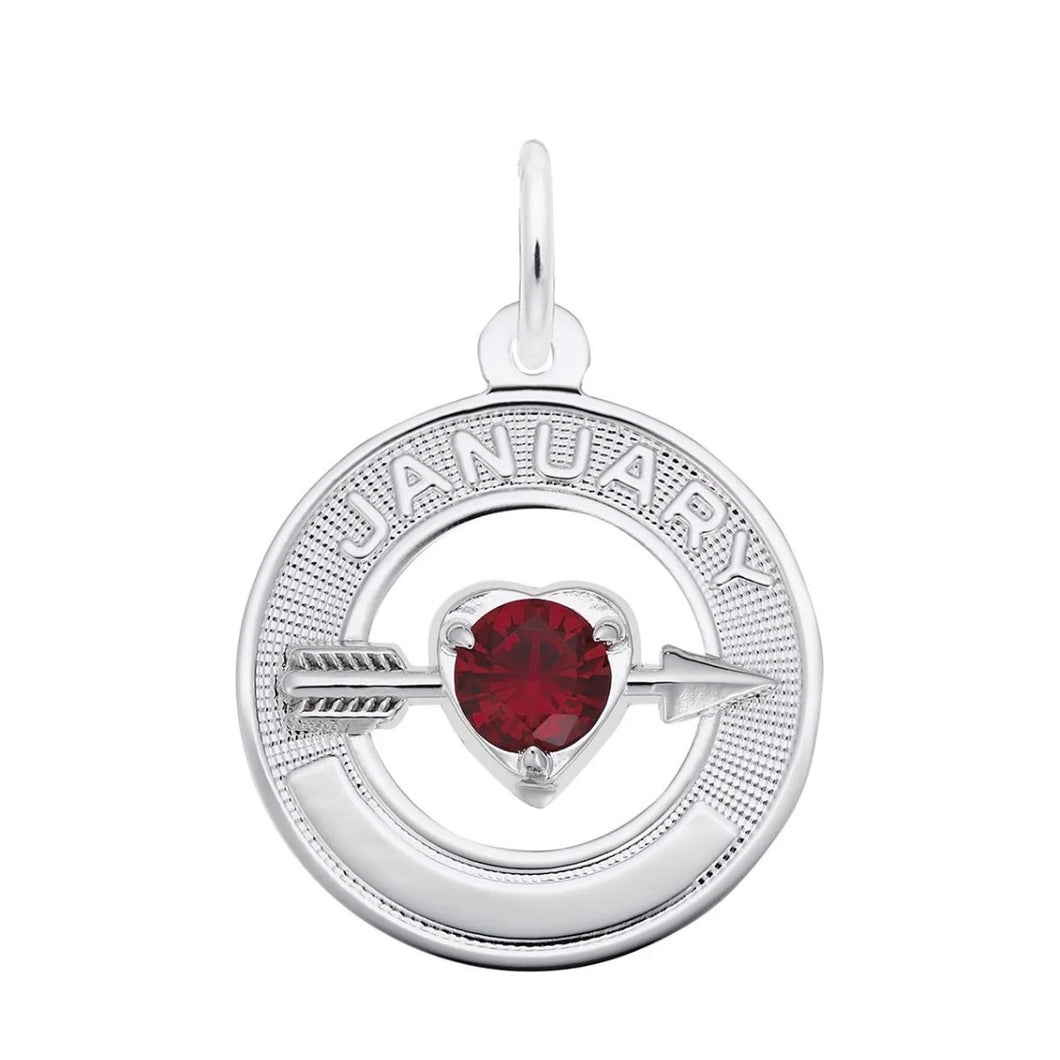 Months of Love Birthstone Charm