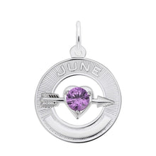 Load image into Gallery viewer, Months of Love Birthstone Charm
