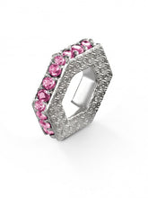 Load image into Gallery viewer, Keepsakes - 14mm - Pink Sapphire (in lieu of Tourmaline) - October
